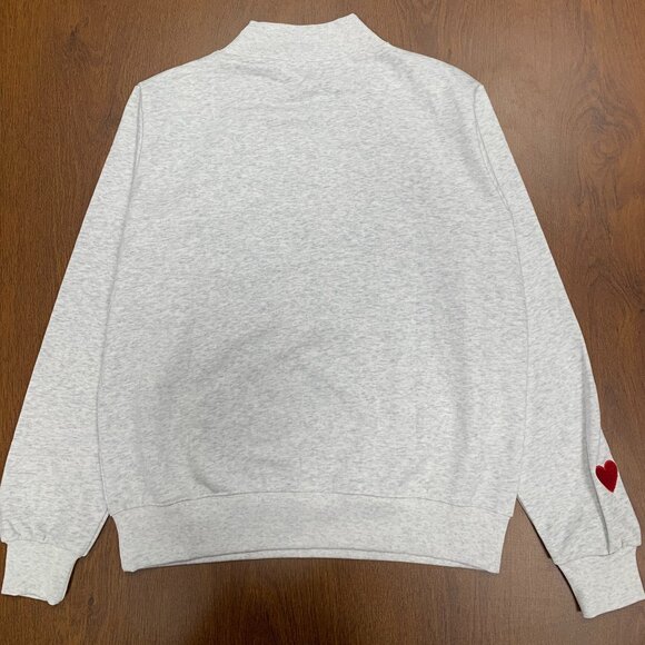 PARKE Grey College Letter Sweatshirt Unisex - Versatile Slimming Cozy💝💝 - Picture 4 of 7